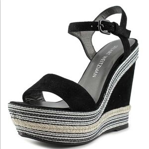 Stuart Weitzman Summer Wedges Size 9! NEW!